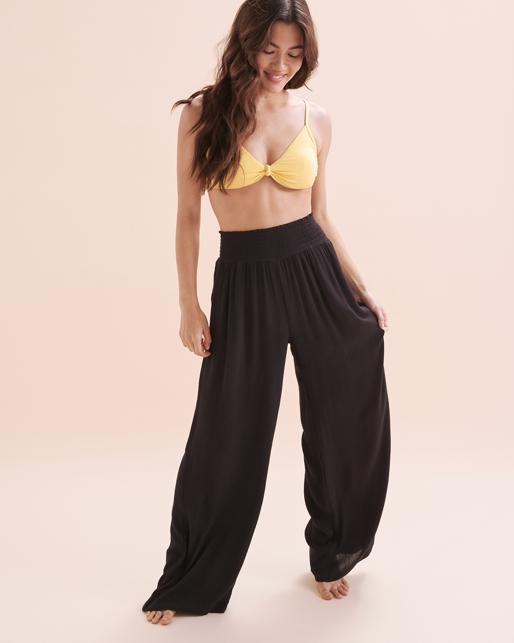 TROPIK Wide Leg Pants Black 02200063 - View1