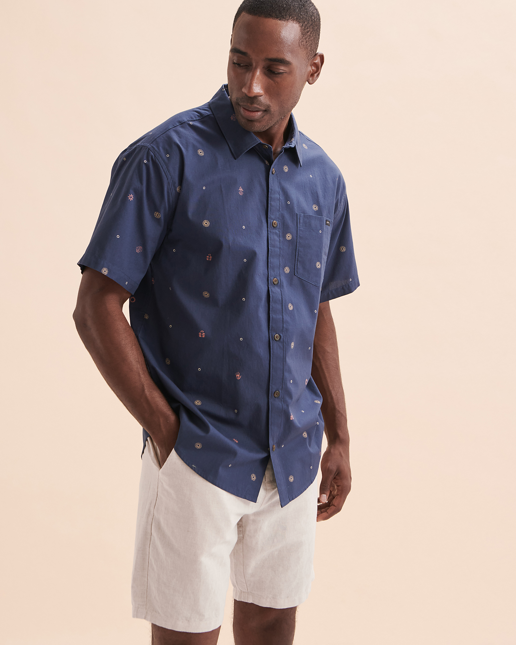 BILLABONG Sundays Mini Short Sleeve Shirt Blue ABYWT00232 - View1