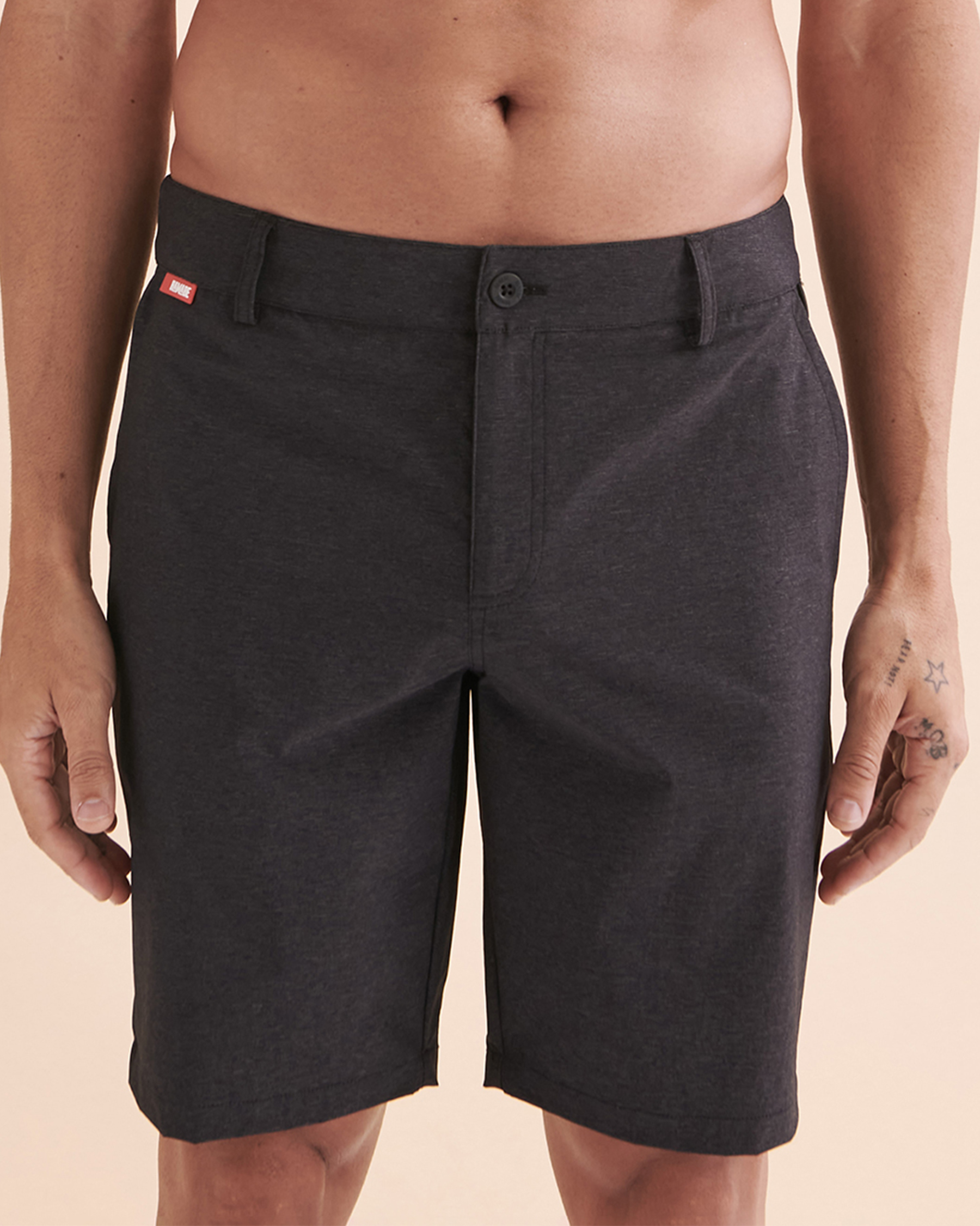 HAMABE Hybrid Shorts Black 03100020 - View1