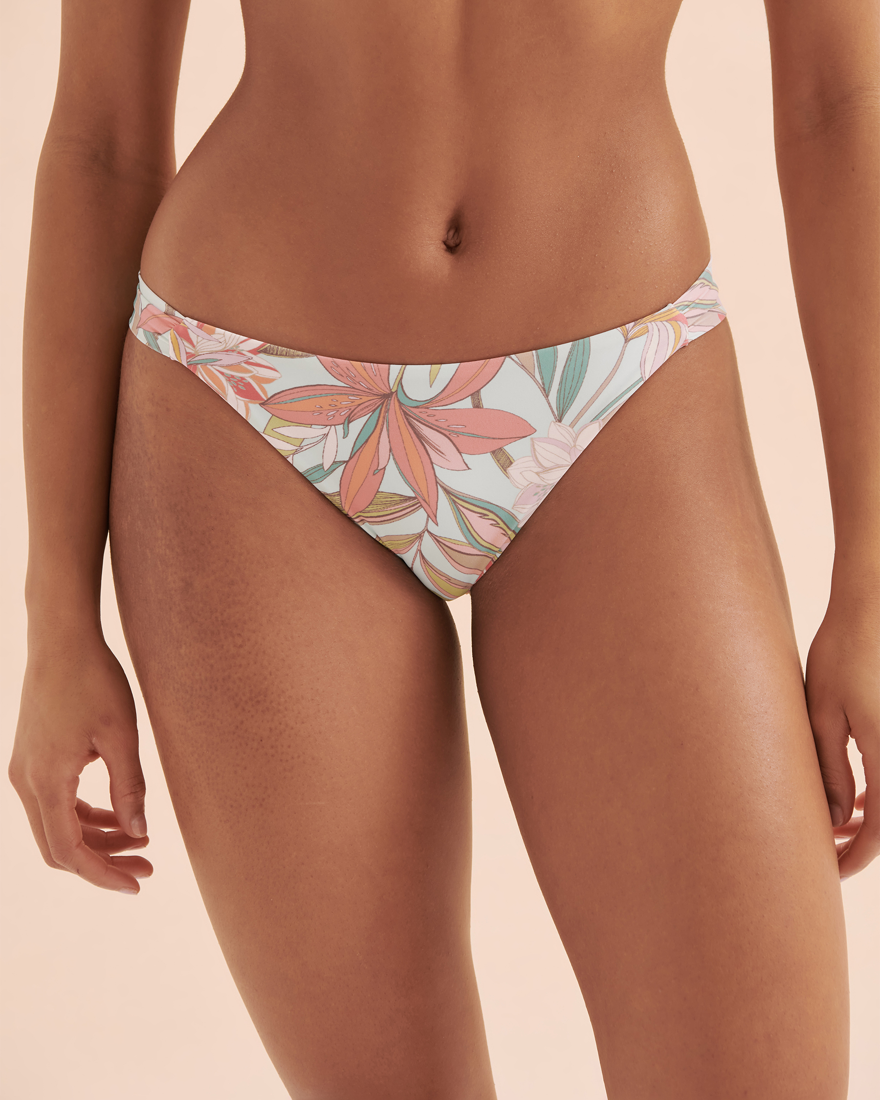 O'NEILL Dalia Floral Kee Bikini Bottom Light Tropical Flowers SP4474048B - View1