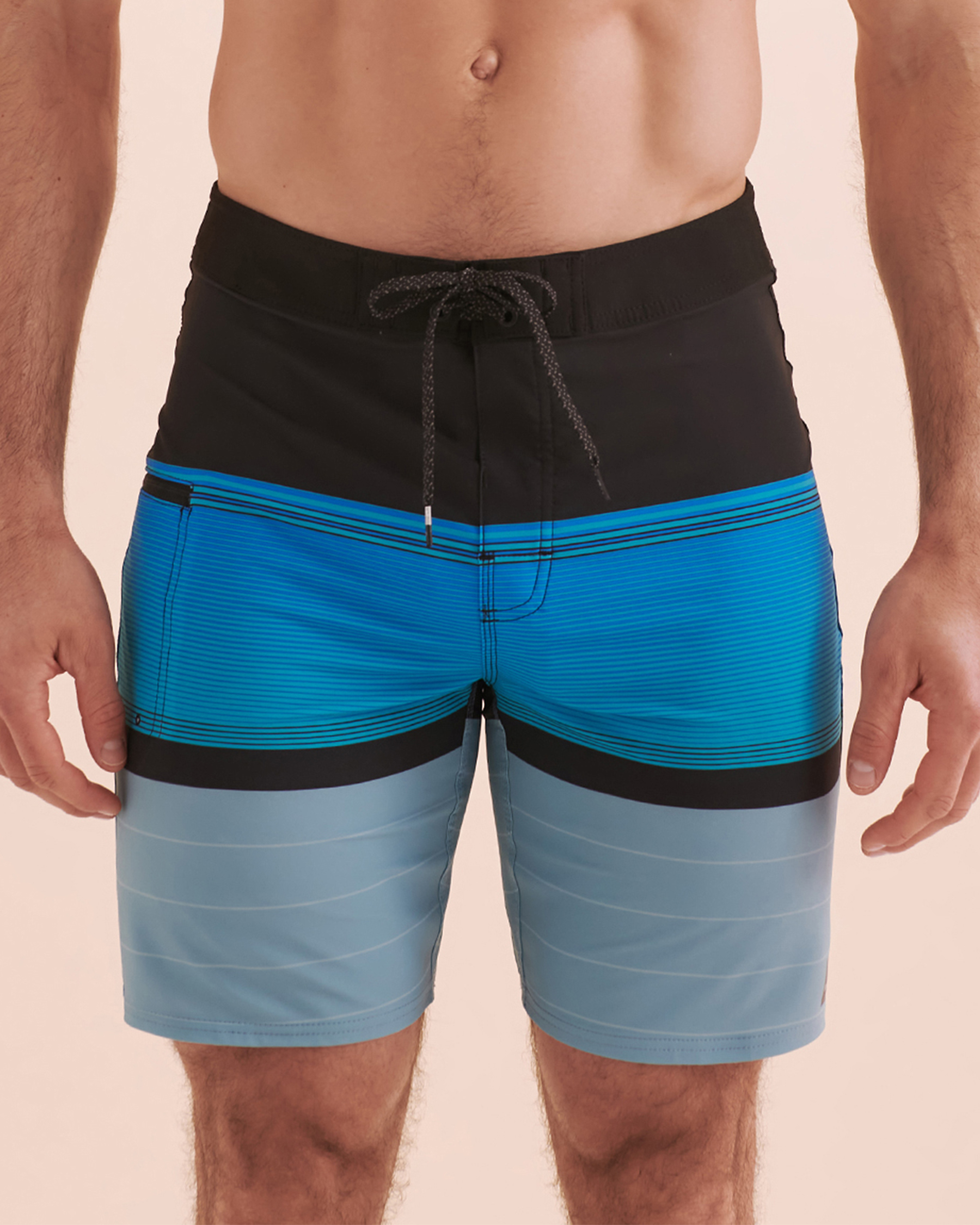 RIP CURL Mirage Daybreaker Boardshort Swimsuit Black and Blue 036MBO - View1