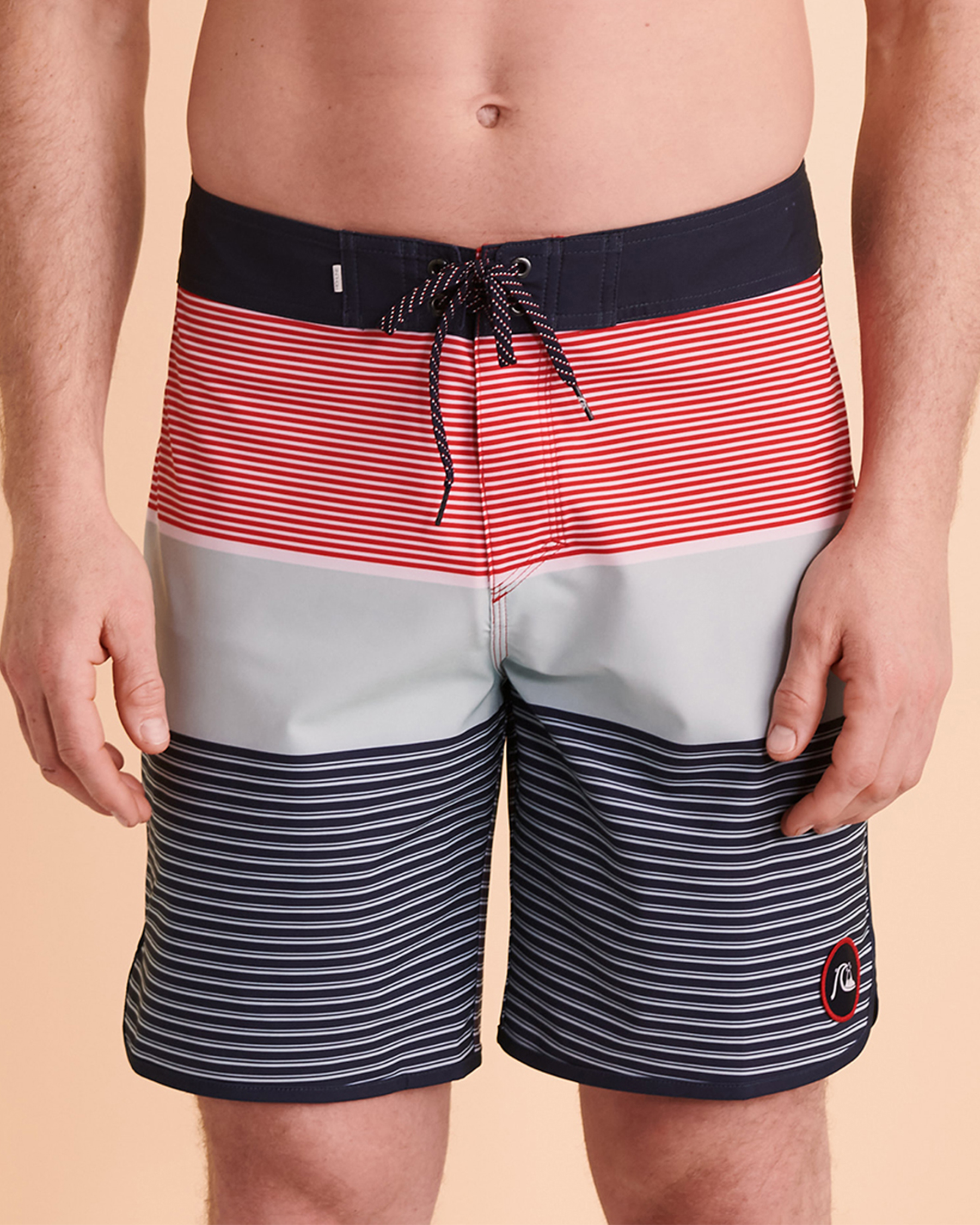 QUIKSILVER SURFSILK TIJUANA Boardshort Swimsuit Stripes EQYBS04652 - View1