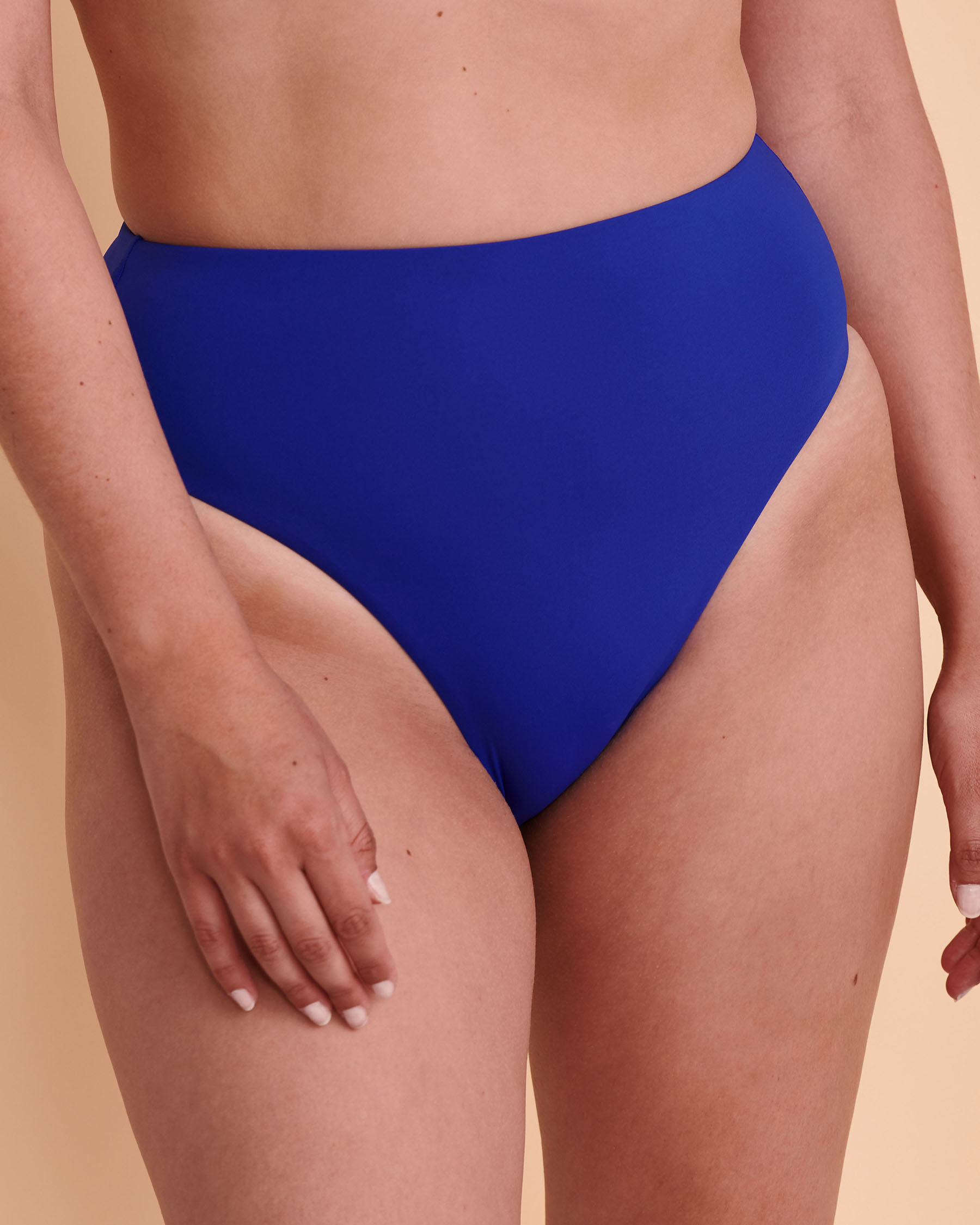 SEA LEVEL ESSENTIALS ECO High Waist Bikini Bottom Blue SL4491ECO - View1