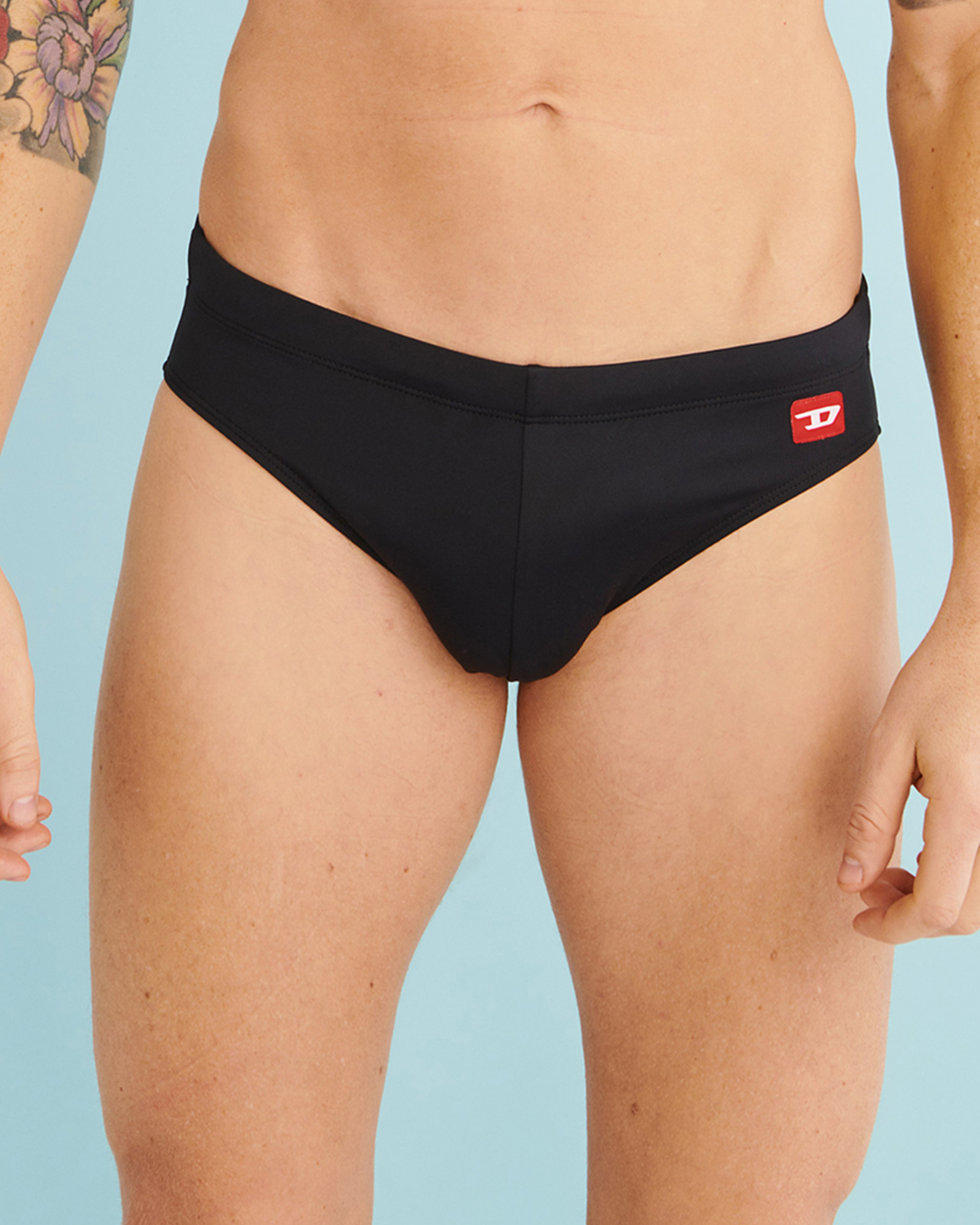 DIESEL Boxer Swimsuit Black 00SMNQ0JEAX - View1