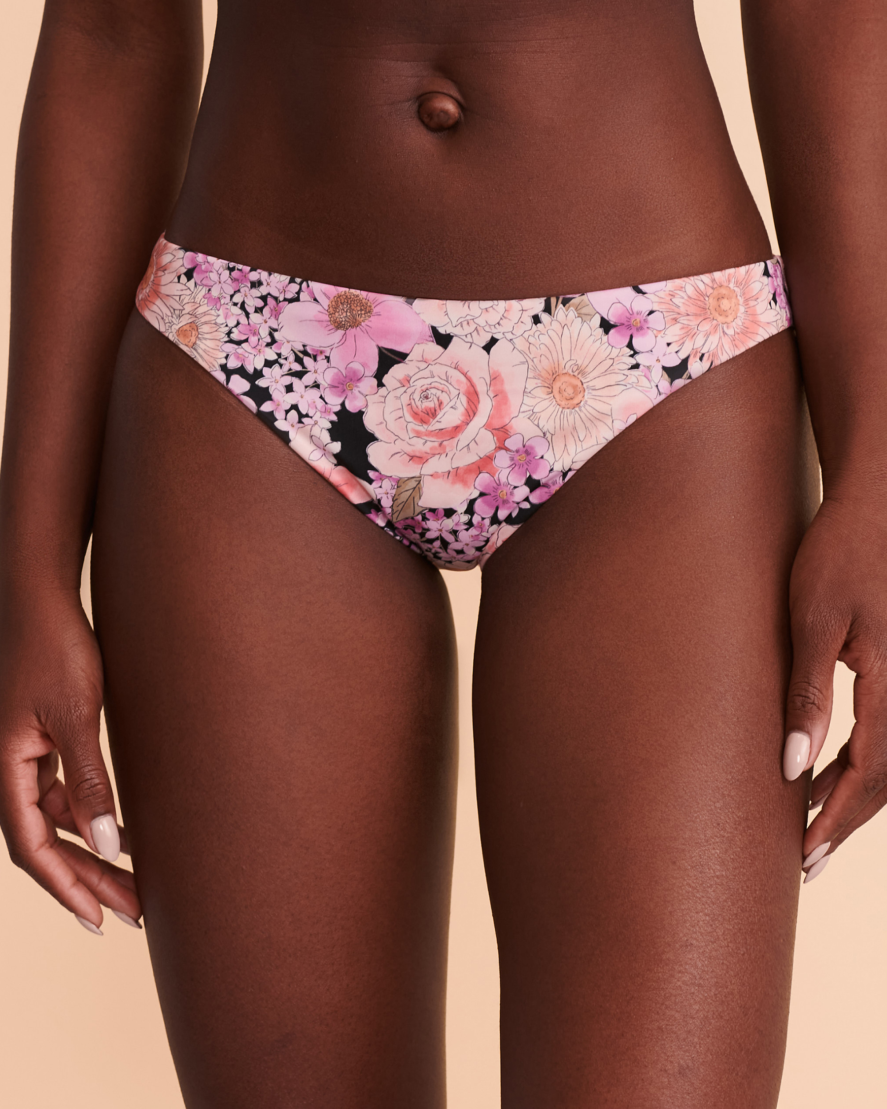 SANCTUARY PETAL PUSHER Hipster Bikini Bottom Floral SAPP22503H - View1